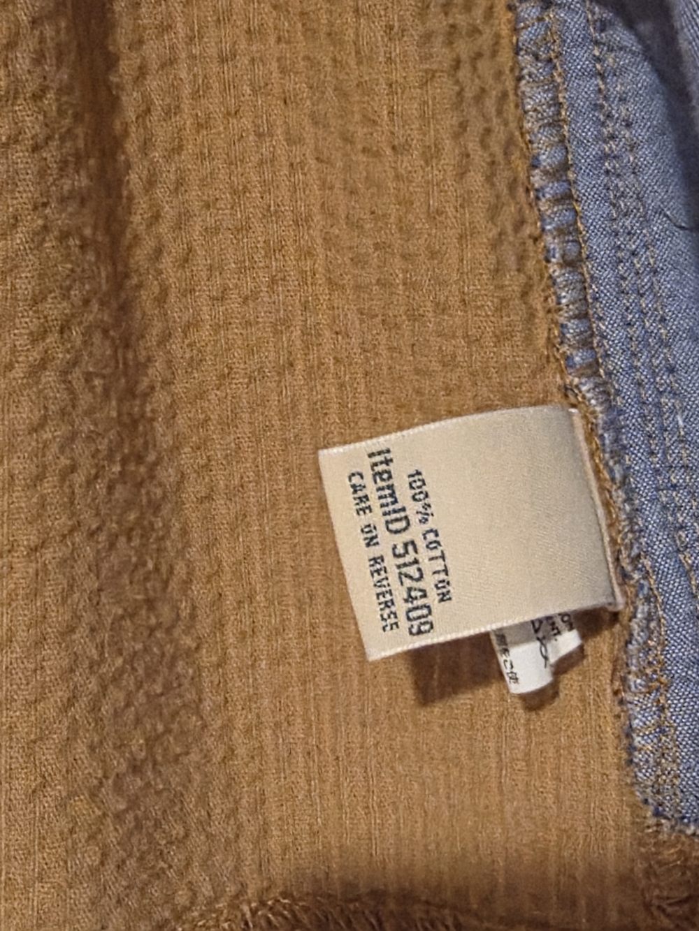 L.L. Bean Men’s Corduroy Overshirt Jacket - Brown - Picture 6 of 7